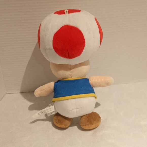 Super Mario Toad Plush (T6) - Picture 3 of 7